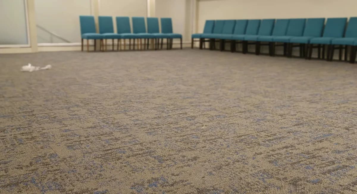 Corporate Modular Acoustic Carpet Tiles in Dona Paula Office