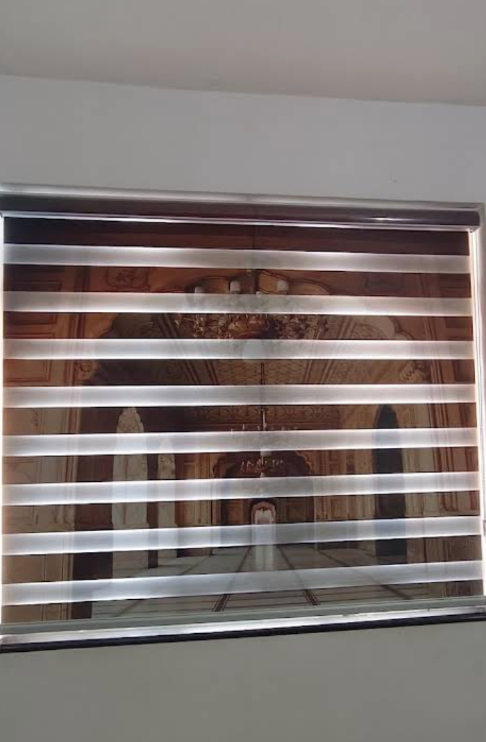 Custom Printed Zebra Roller Blinds