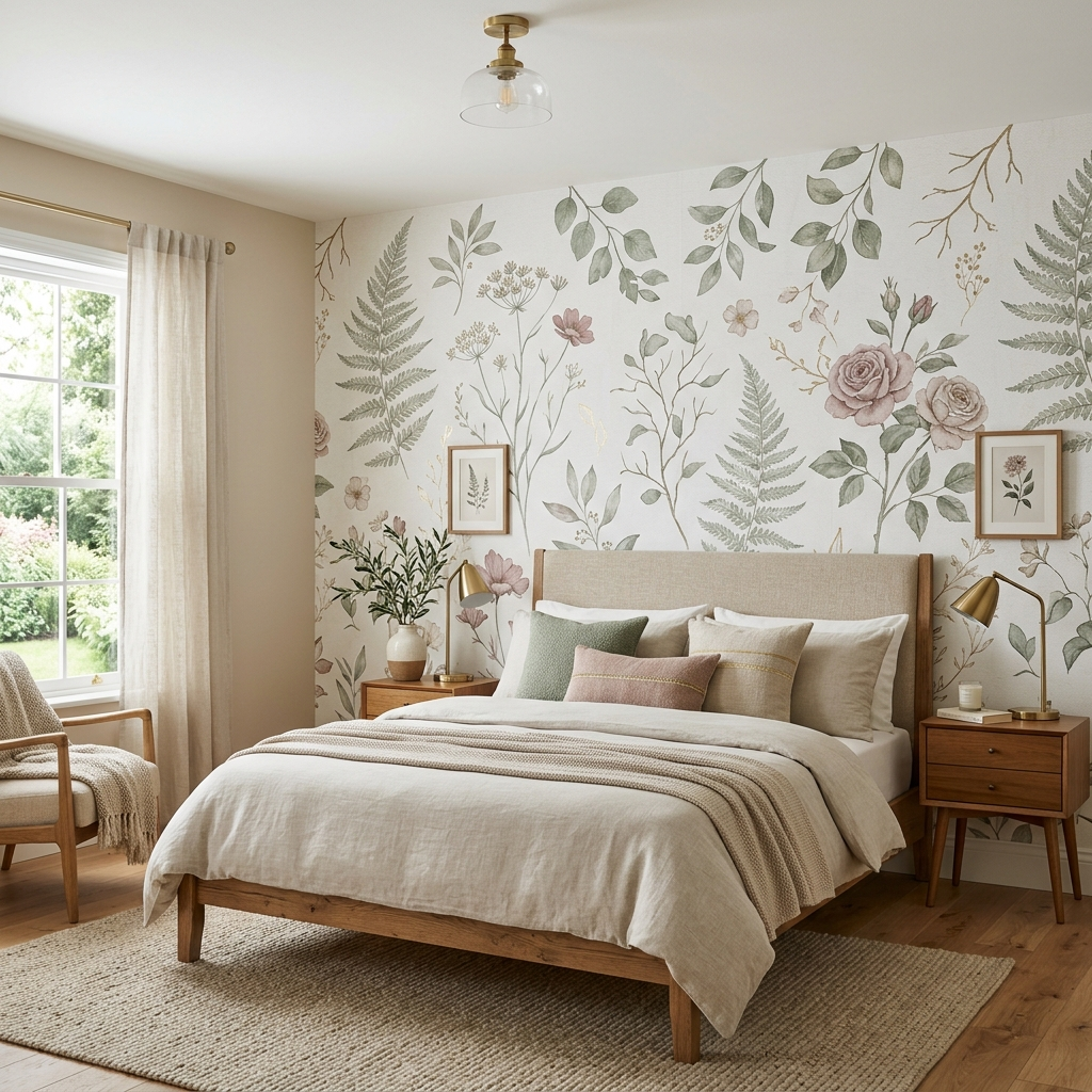 Nature and floral wallpaper designs in Goa