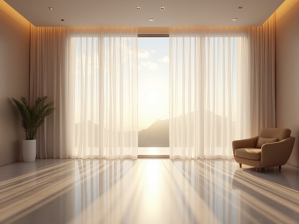 Sheer Curtains in Clinic